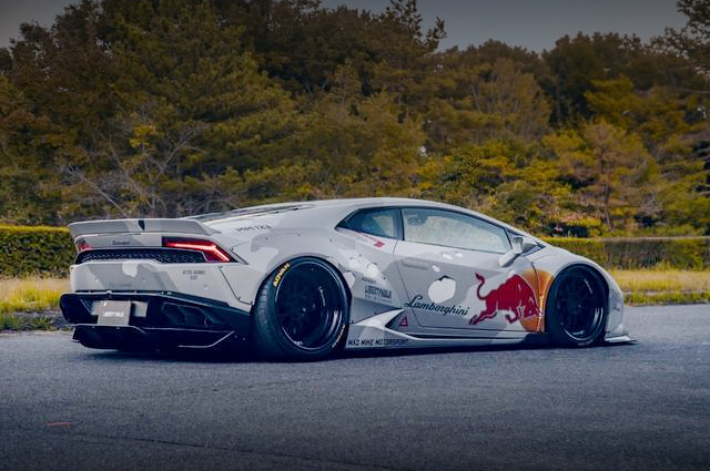 Rear exterior of LB-WORKS WIDEBODY LAMBORGHINI HURACAN LP610-4.