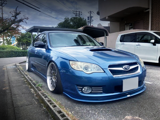 Front exterior of Static BL5 SUBARU LEGACY B4.