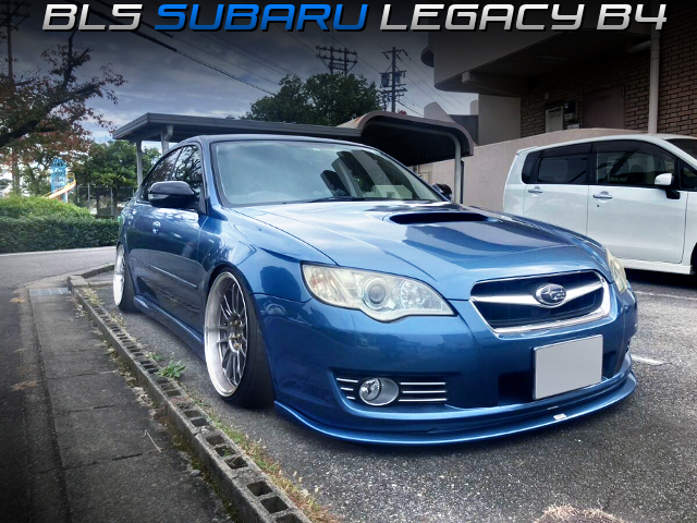 Static stanced BL5 SUBARU LEGACY B4.