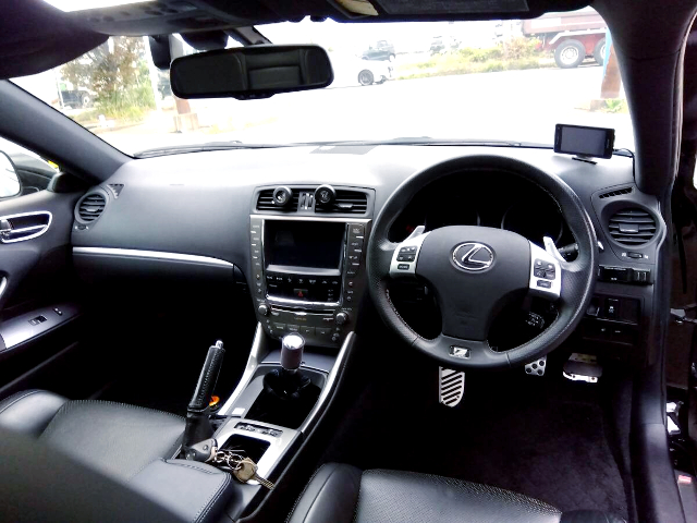 Interior of GSE20 LEXUS IS250 F SPORT.