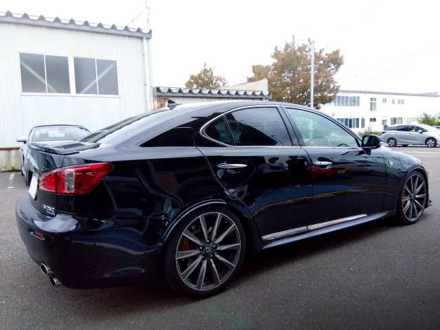 Rear exterior of GSE20 LEXUS IS250 F SPORT.