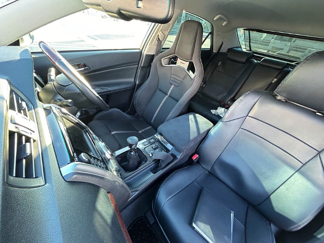 manual conversion interior of GRX133 MARK X PREMIUM of JAPANESE UNMARKED POLICE CAR STYLE.