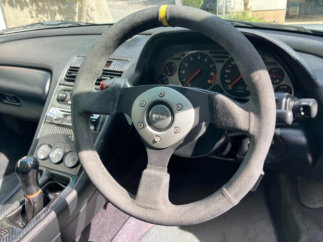 Dashboard of SORCERY WIDEBODY NA1 HONDA NSX.