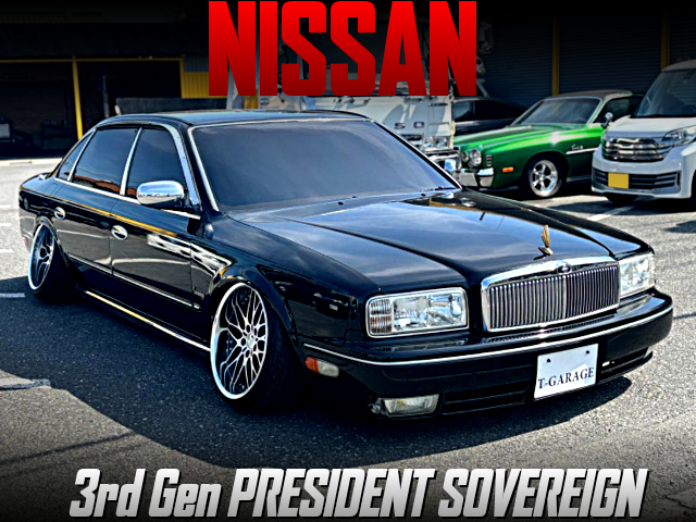 Static 3rd Gen NISSAN PRESIDENT SOVEREIGN.