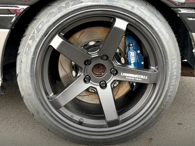 Installed Front Big caliper.