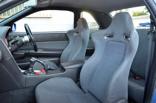 Seats of R34 SKYLINE GT-R With T517Z TWIN TURBO.