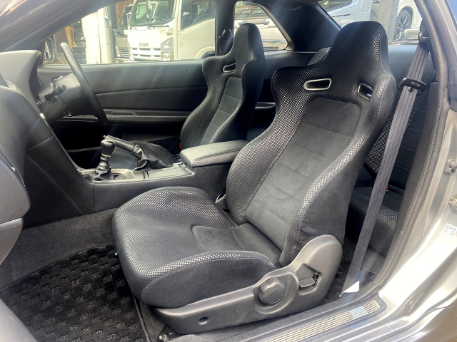 Interior seats of BNR34 SKYLINE GT-R.