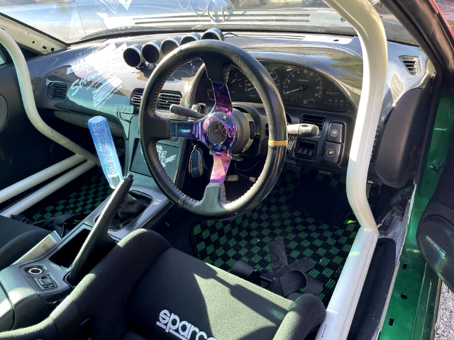 Interior of PANDEM WIDEBODY S13 SILVIA.