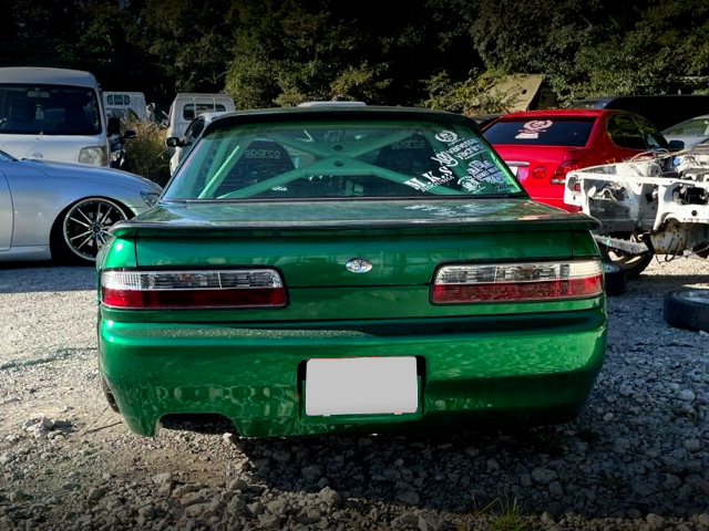 Rear exterior of PANDEM WIDEBODY S13 SILVIA.