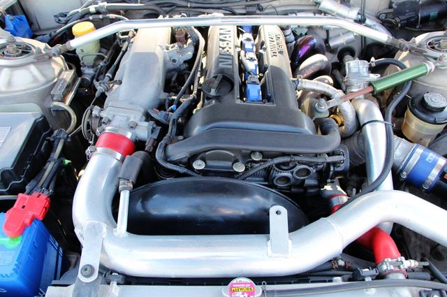 HKS GT-SS turbocharged SR20DET.