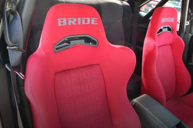 BRIDE seats of S14 NISSAN SILVIA Ks.