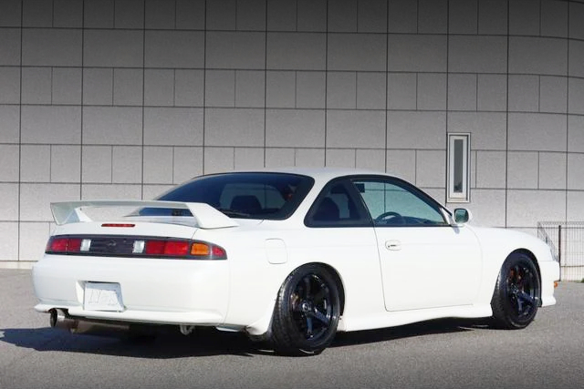 Rear exterior of S14 SILVIA Ks AERO SE.