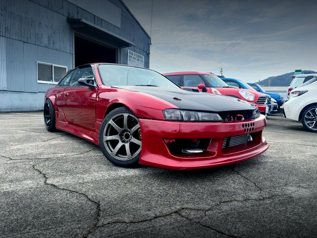 Front exterior of S14 Late SILVIA.