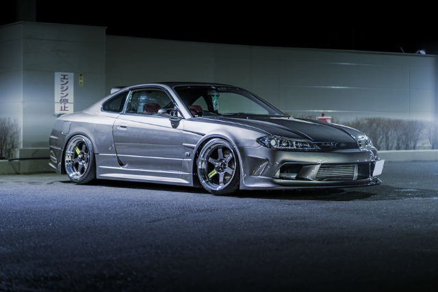 Front exterior of VERTEX EDGE WIDEBODY S15 SILVIA AUTECH VERSION.