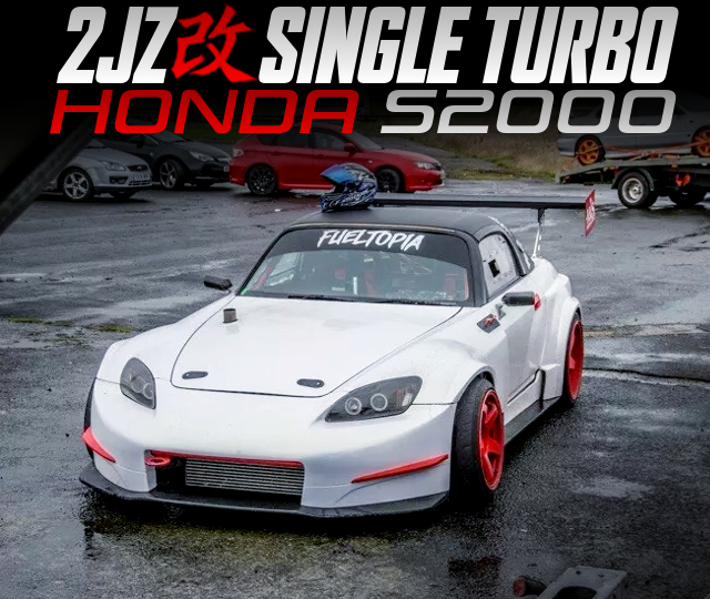 2JZ SINGLE TURBO in the HONDA S2000.