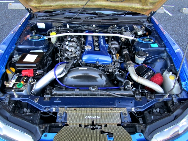 SR20DET turbo engine.