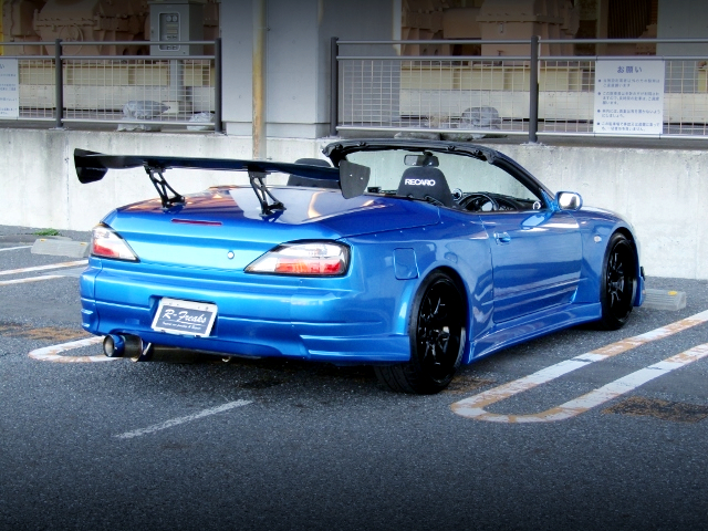 Rear exterior of WIDEBODY SILVIA VARIETTA.