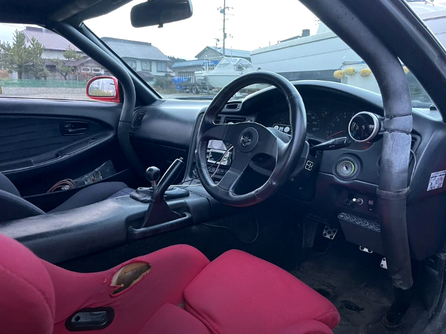 Interior of SW20 TOYOTA MR-S GT-S.