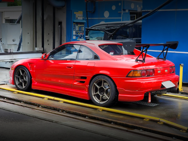 Rear exterior of SW20 TOYOTA MR-S GT-S.