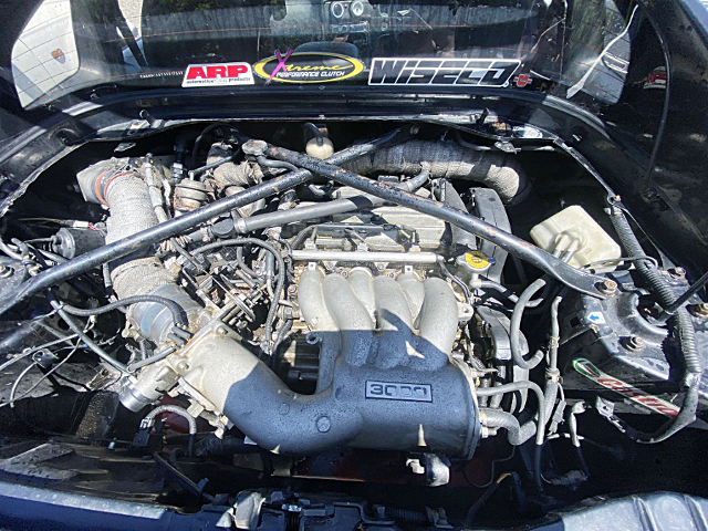 3VZ-FE 3000cc V6 engine With turbo.