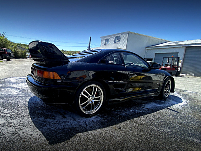 Rear exterior of 2nd Gen SW20 TOYOTA MR2.