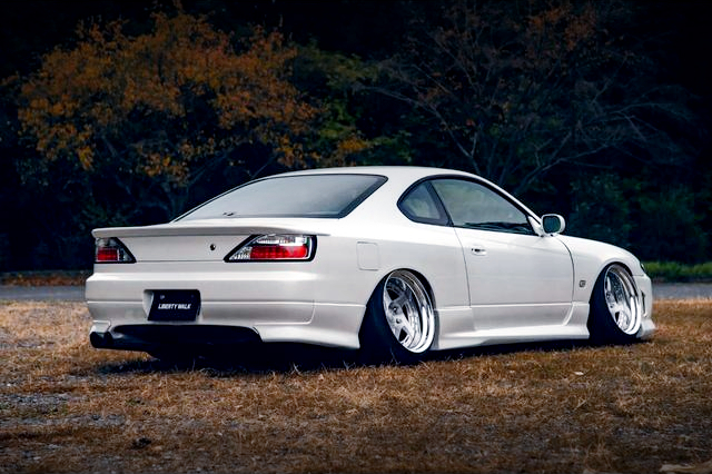 Rear exterior of Static S15 SILVIA SPEC-R.