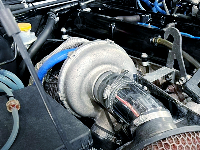 IHI turbocharger on 2JZ-GTE.