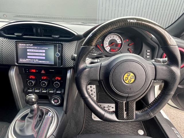 Interior of ZN6 TOYOTA 86 GT.