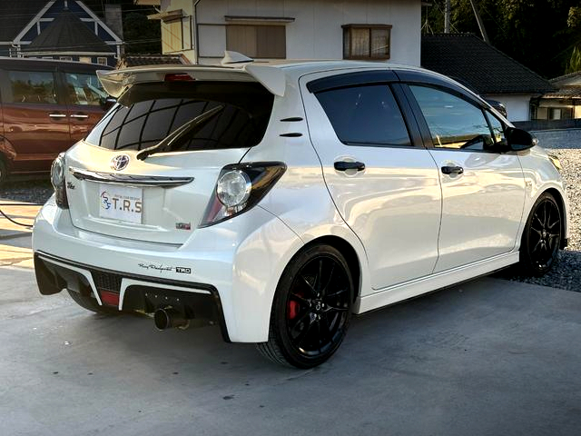 Rear exterior of NCP131 VITZ RS G's SMART PACKAGE.