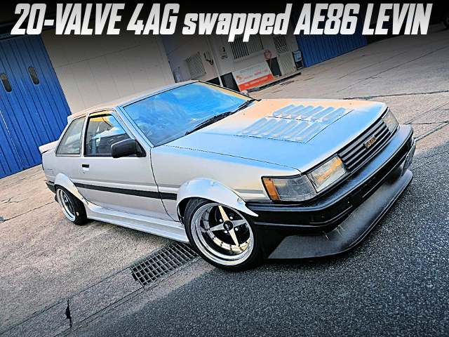 20-VALVE 4AG swapped AE86 LEVIN.