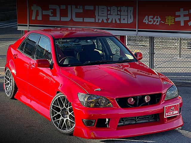 Front exterior of SXE10 ALTEZZA RS200 LIMITED 2.