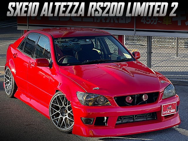 Widebody and BN-SPORTS body kit installed SXE10 ALTEZZA RS200 LIMITED 2.