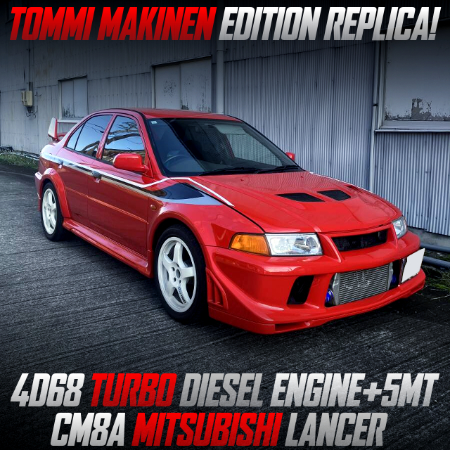 CM8A MITSUBISHI LANCER with TOMMI MAKINEN EDITION REPLICA conversion.