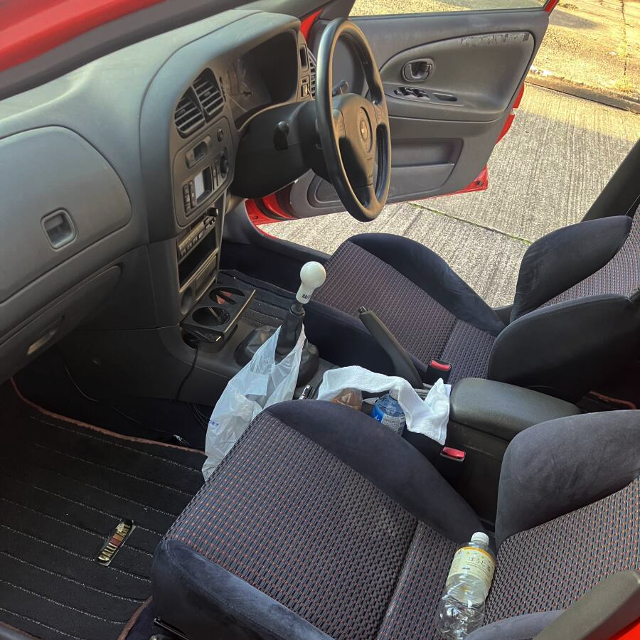 Dashboard of CM8A MITSUBISHI LANCER with TOMMI MAKINEN EDITION REPLICA conversion.