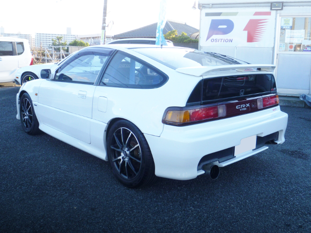 Rear exterior of EF8 HONDA CR-X SiR.