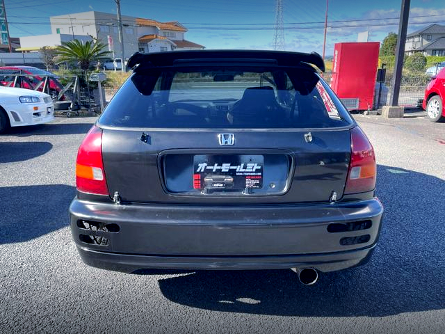 Rear exterior of EK9 CIVIC TYPE-R.