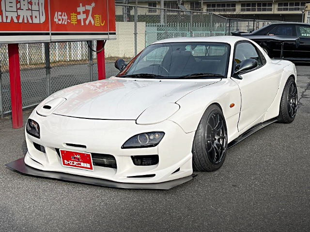 Front exterior of FEED WIDEBODY FD3S RX-7 TYPE-RB BATHURST.