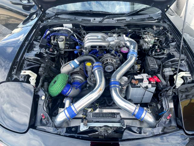 Rebuilt 13B-REW with TD06 SINGLE turbo.