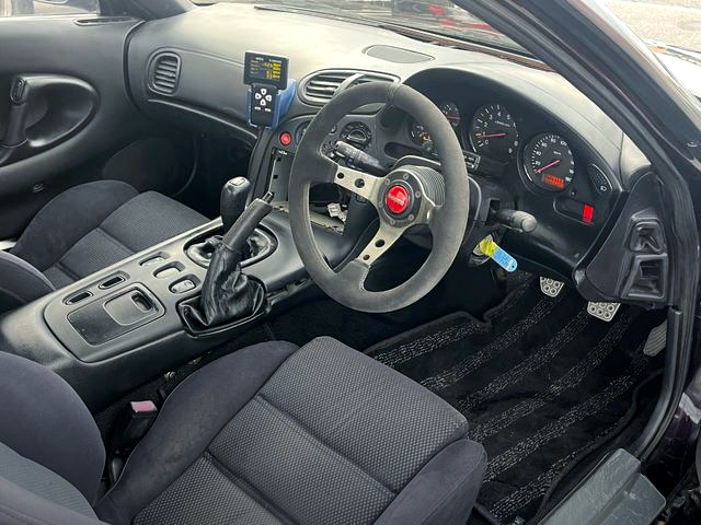 Interior of WIDEBODY FD3S RX-7 TYPE-R.