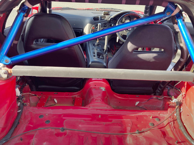 Roll cage of VERTEX WIDEBODY FD3S RX-7.