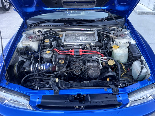 EJ20 With 2.2L STROKER KIT and APEXi TURBOCHARGER.