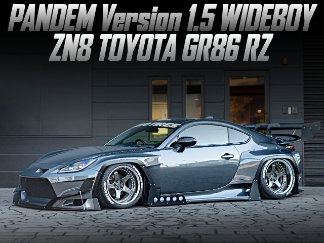 PANDEM Version 1.5 WIDEBOY ZN8 TOYOTA GR86 RZ.