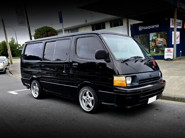 Front exterior of 4th Gen H100 HIACE VAN.