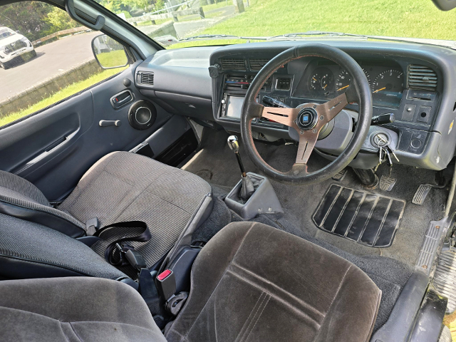 Interior of 4th Gen H100 HIACE VAN.