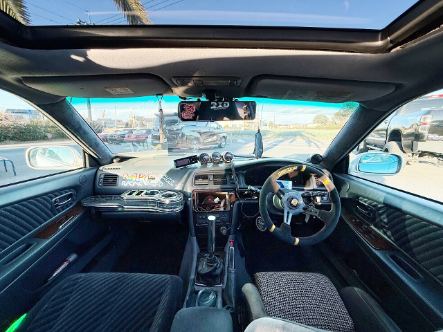 Interior of of JZX100 CHASER TOURER-V.