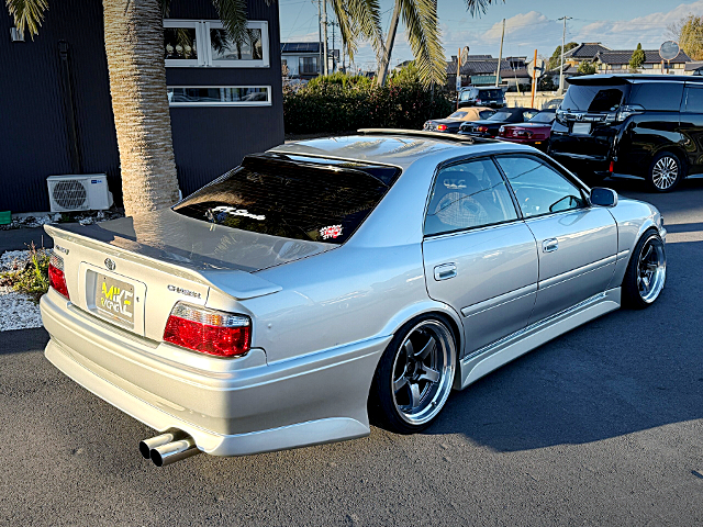 Rear exterior of of JZX100 CHASER TOURER-V.