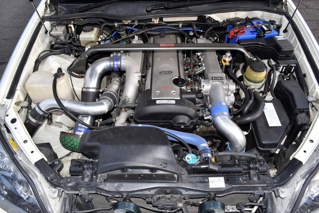 1JZ-GTE VVT-i TURBO with HKS GT3-RS TURBINE.