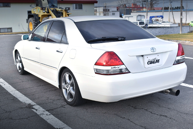 Rear exterior of JZX110 MARK 2 iR-V.