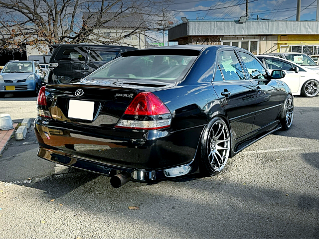 Rear exterior of JZX110 MARK 2 iR-V FORTUNA YAMAHA POWER.