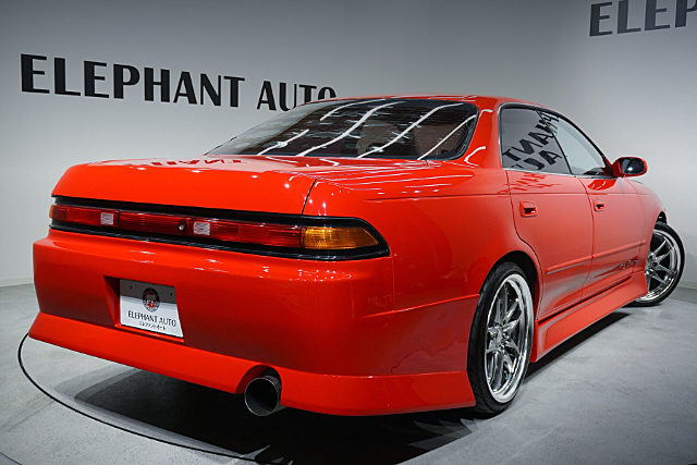 Rear exterior of CHASER faced JZX90 MARK 2 TOURER-V.